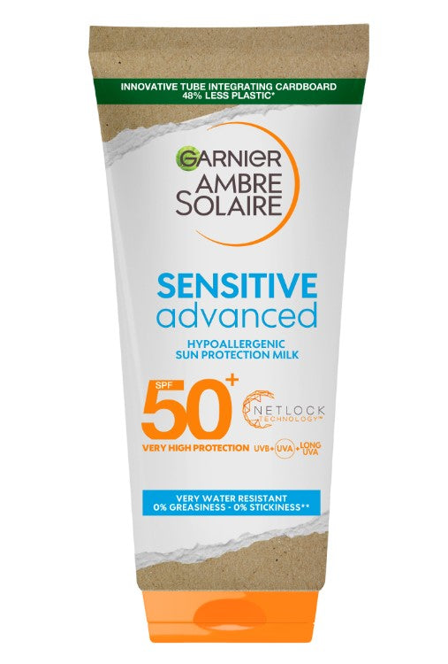 Млеко за сонце за сензитивна кожа | Garnier | SPF 50 | 200ml