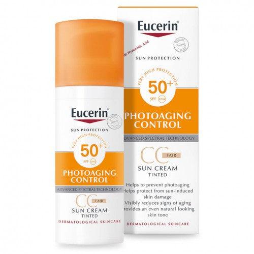 Нијансиран крем за заштита од сонце | Eucerin | SPF 50+ | Потемна нијанса | 50ml