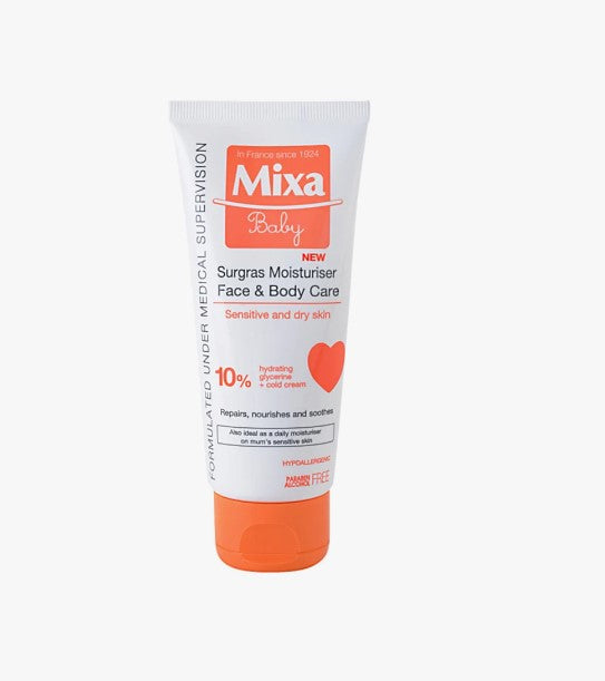 Крема за лице и тело за бебиња | Mixa | 100ml