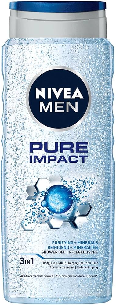 Гел за туширање | Nivea | Pure Impact | 500ml
