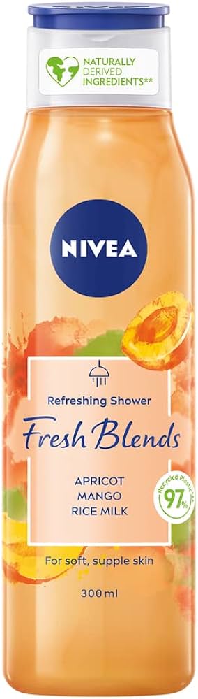 Гел за туширање | Nivea | Apricot, Mango & Rice milk | 300ml