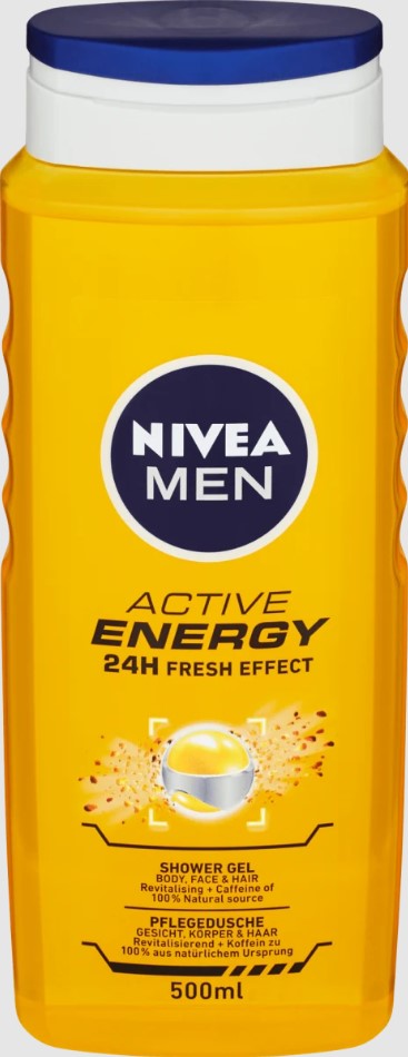 Гел за туширање | Nivea | Active Energy | 500ml