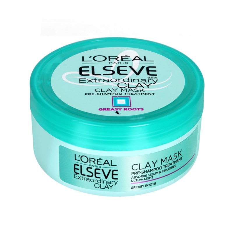 Маска за коса - Elseve Extraordinary Clay | Loreal | 150ml
