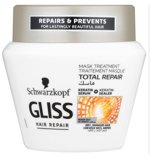 Маска за коса - Total Repair | Gliss | 400ml