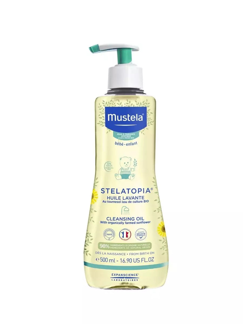 Mасло за капење | Stelatopia | Mustela | 500 ml
