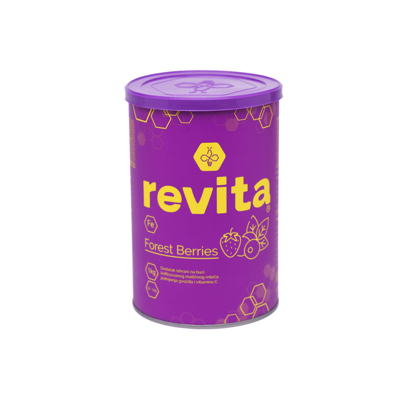 Матичен млеч со железо | Revita | шумско овошје | 250g