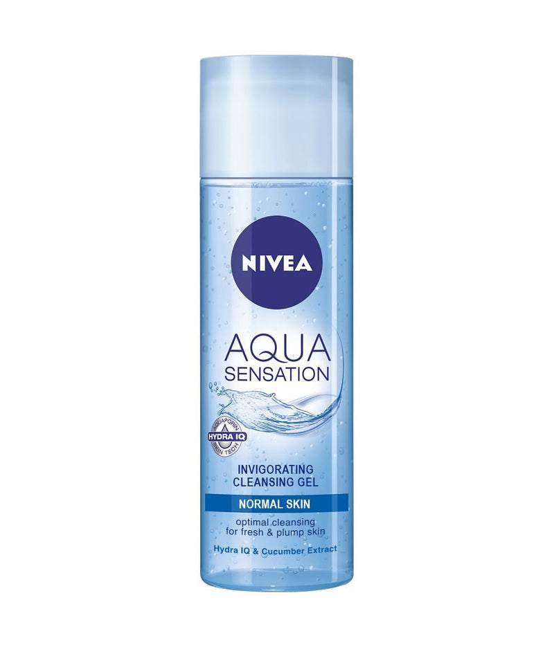 Гел за чистење на лице | Nivea | Aqua Gel | 200ml
