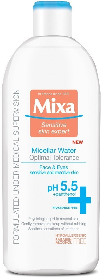 Мицеларна вода за чуствително лице | Mixa | 400ml