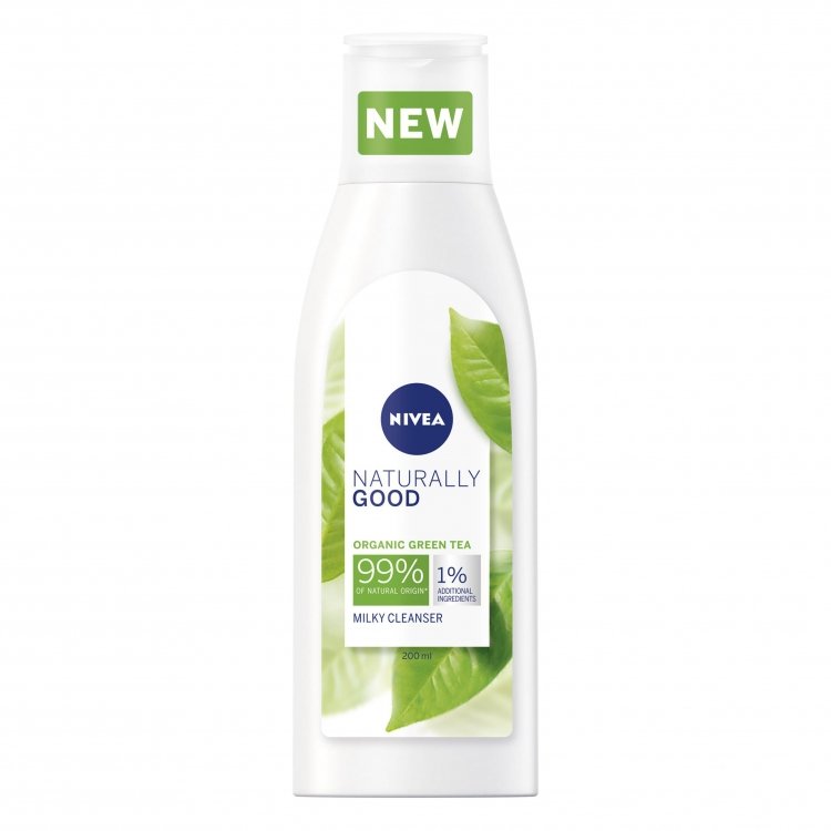 Млеко за чистење на лице | Nivea | Naturally Good | 200ml