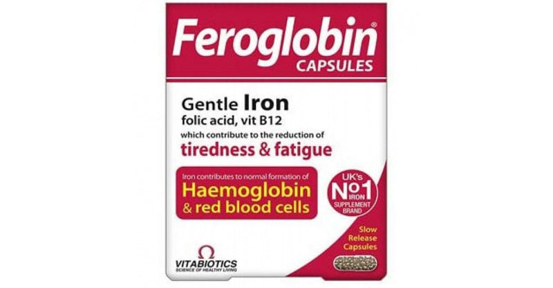 Мултивитамински капсули | Feroglobin | 12/30 капсули