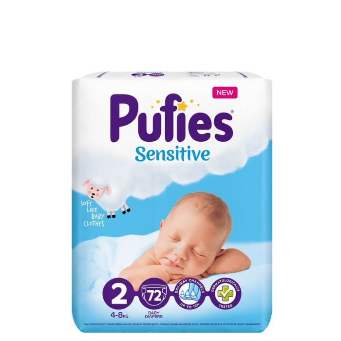 Пелени за бебиња | Pufies | 4-8kg
