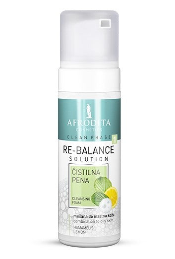 Пена за чистење лице Re-Balance | Afrodita | 150 ml