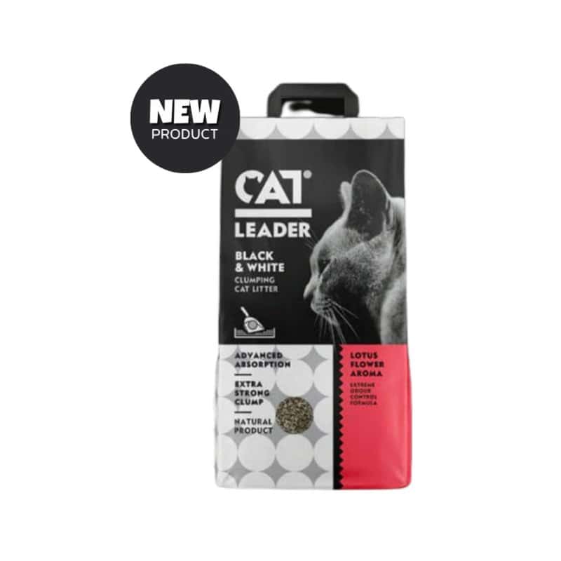 Песок за мачки со активен јаглен | Cat Leader | 5kg