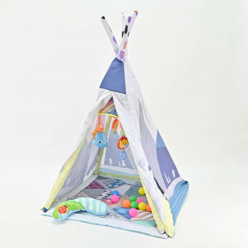 Подлога за бебешка гимнастика со шатор | Kikka Boo | Adventure