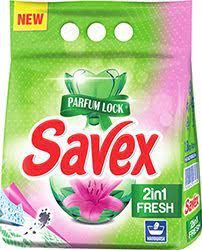 Прашок за перење алишта | Savex | Fresh 2 во 1 | 3kg