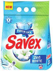 Прашок за перење алишта | Savex | White 2 во 1 | 3kg