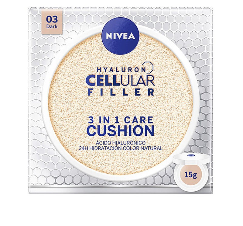 Негувачка крема со темна нијанса | Nivea | Cellular Cushion | 15gr