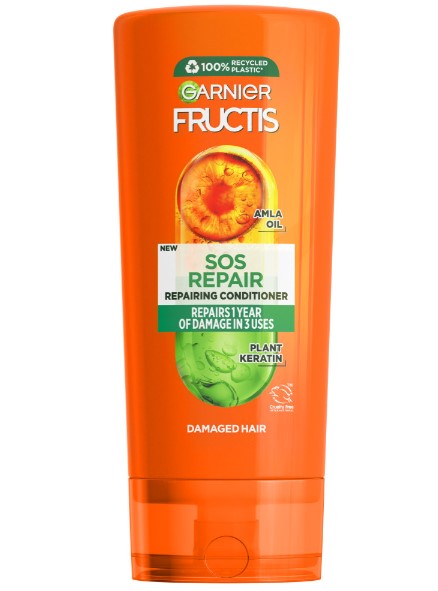 Регенератор за оштетена коса - Fructis SOS Repair | Garnier | 200ml