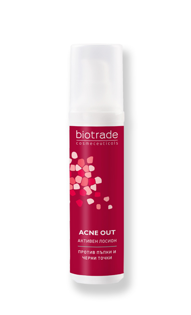 Лосион за лице склоно кон акни | Biotrade Acne out | 60ml