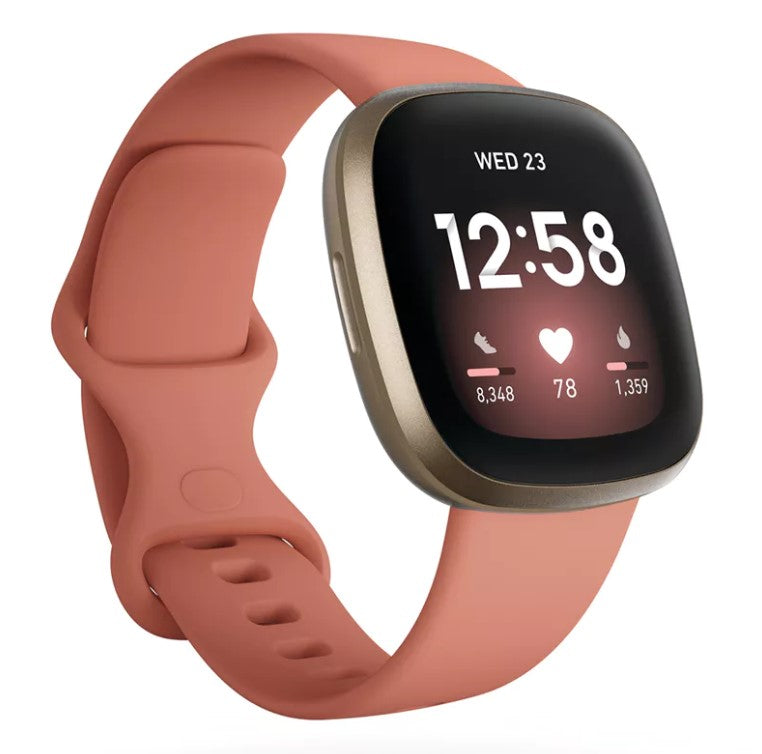 Smart часовник - Pink Clay | Fitbit | Versa 3