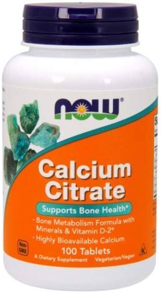 Таблети со калциум цитрат | Calcium Citrate | 100 таблети