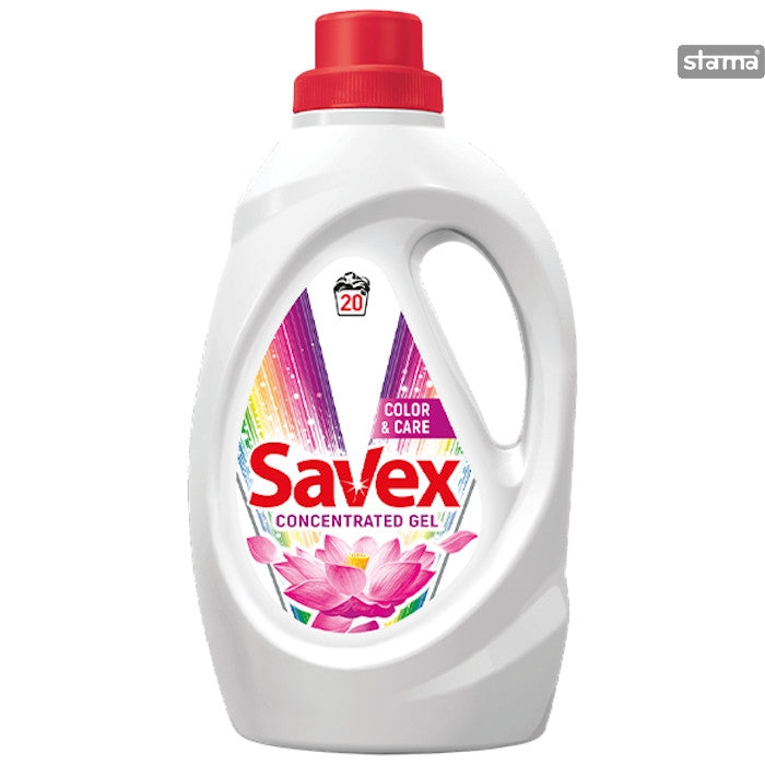 Течен детергент | Savex | Color & Care | 1l