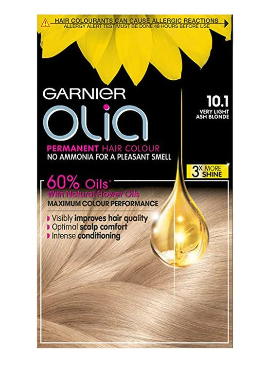 Фарба за коса - Olia | Garnier | 10.1 Ashy Very Light Blonde