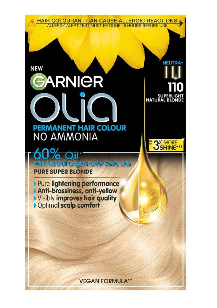 Фарба за коса - Olia | Garnier | 110 Superlight Natural Blonde