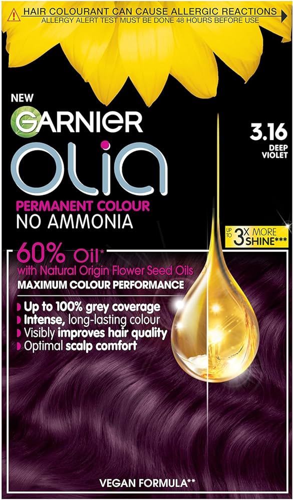Фарба за коса - Olia | Garnier | 3.16 Deep Violet