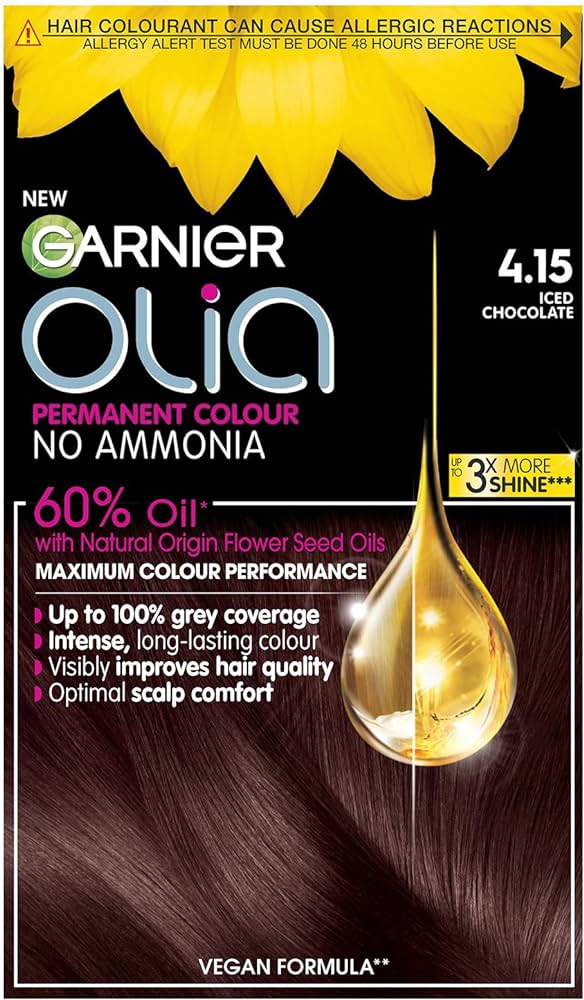 Фарба за коса - Olia | Garnier | 4.15 Iced Chocolate