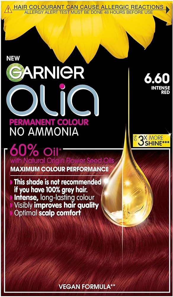 Фарба за коса - Olia | Garnier | 6.60 Intense Red