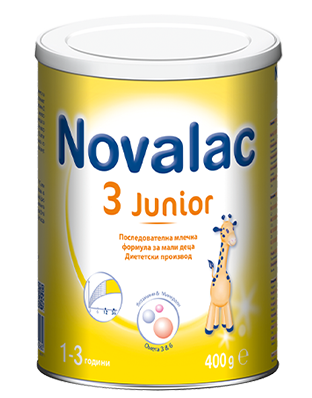 Млечна формула за деца од 1 до 3 години | Novalac 3 Junior