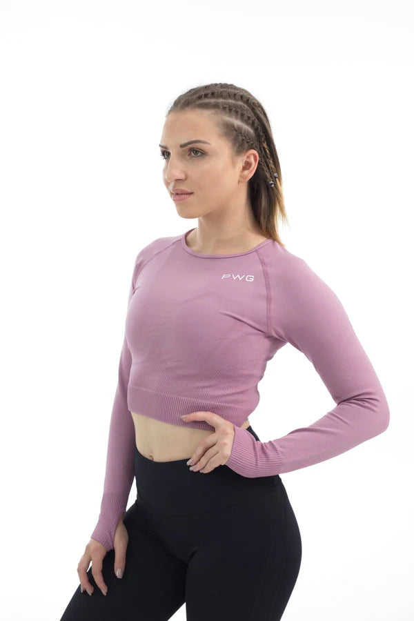 Блуза за вежбање | Ultra Flex Long Sleeve Top | Be Fit MK