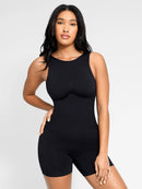 Комбинезон | Racer Open Back Short Jumpsuit | Lily MK