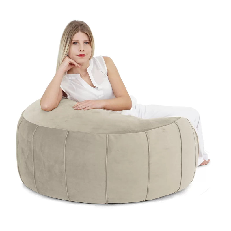 Плишана лаунџ перница Лиф | Lotus Lounge Chair