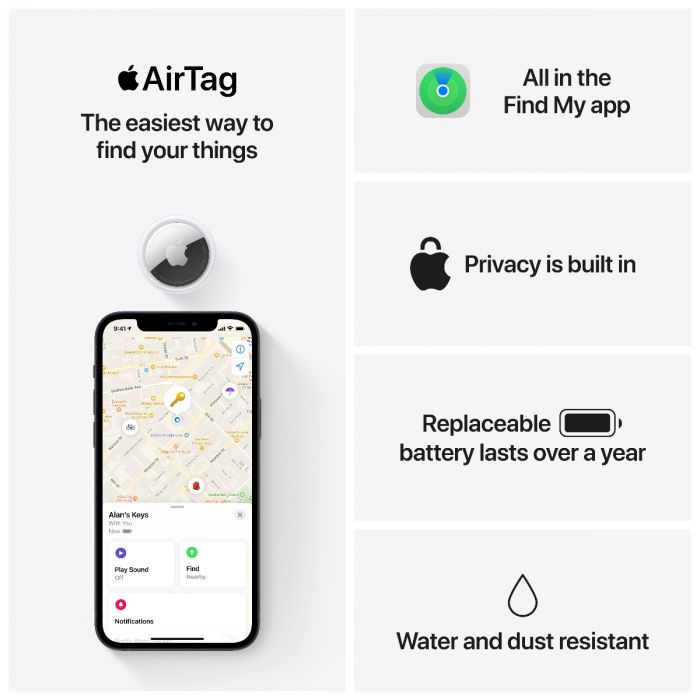 Кожен привезок | Apple | AirTag
