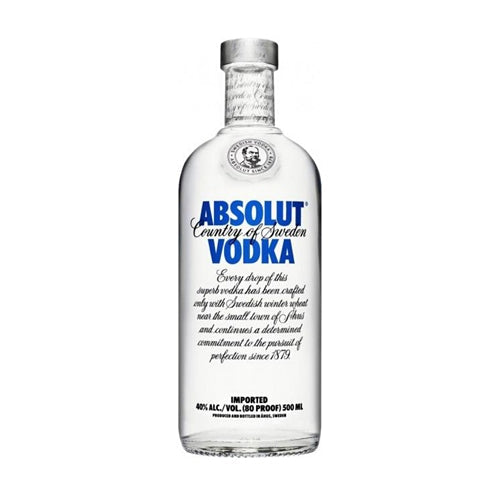 Вотка | Absolut Vodka | 0.5 l