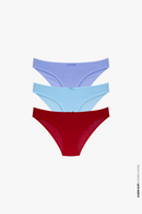 Еластични памучни гаќички | Merry Secret's | 3 во пакување - три бои