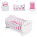 Дрвена играчка | Moni Toys | Кревет за кукли