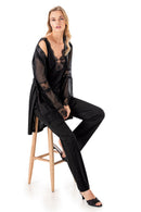 Женски пижами | FLZ | 3156 црна