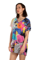 Туника со цветен принт | Aker