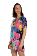 Туника со цветен принт | Aker