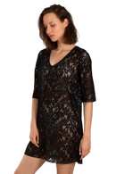 Туника со чипка | Pareo | Црна