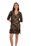 Туника со црна чипка | Aker