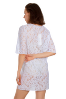 Туника | Aker | Бела со чипка