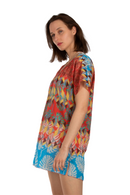 Шарена туника со принт | Aker