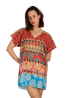 Шарена туника со принт | Aker