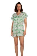 Туника | Aker | Бела со листови