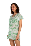 Туника | Aker | Бела со листови