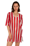 Туника | Aker | Црвена со линии